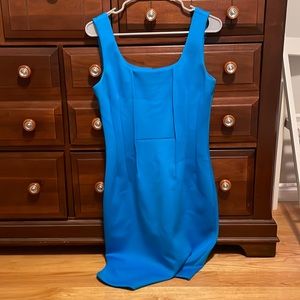 Vibrant blue CK dress